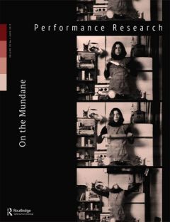 Front cover of Performance Research: Volume 28 Issue 4 - On the Mundane